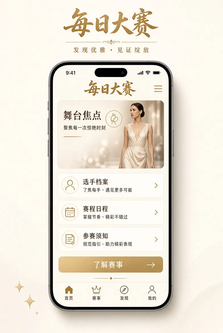 每日大赛移动服务视觉